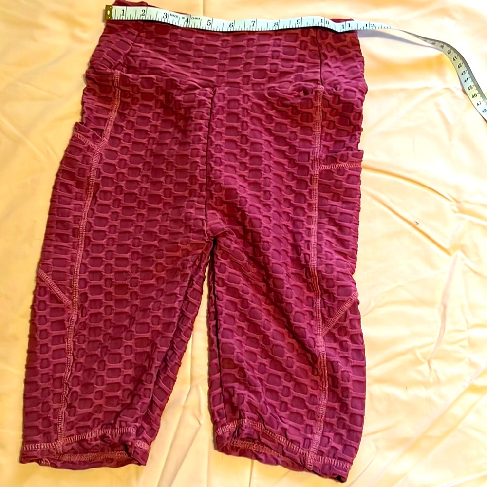 Rose dust workout capri